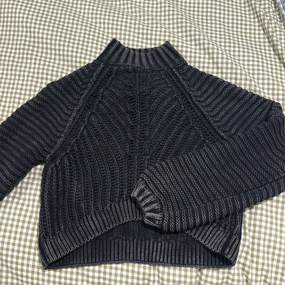 Free people cable knit sweater
